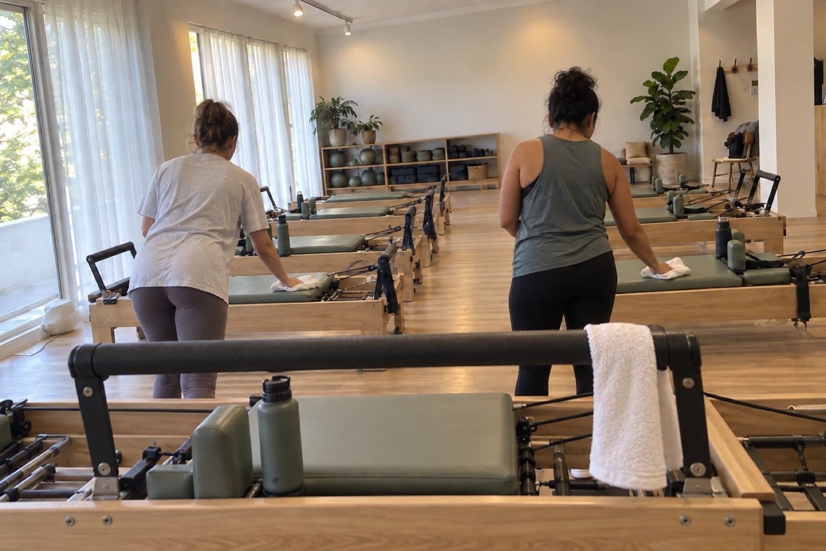 Clase en el Reformer